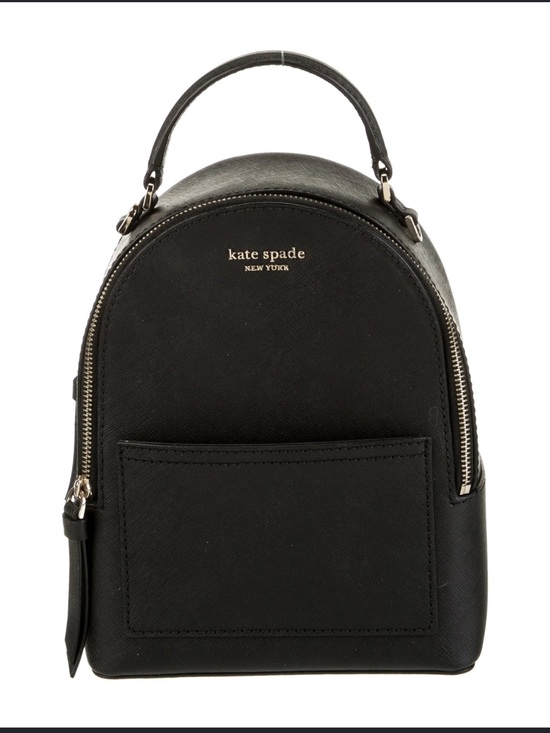 kate spade Handbags - Kate Spade New York Cameron Mini Convertible Backpack in black Saffiano leather.